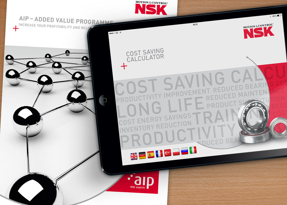 NSK uvádí aplikaci pro výpočet úspory nákladů určenou pro tablety, chytré telefony i PC